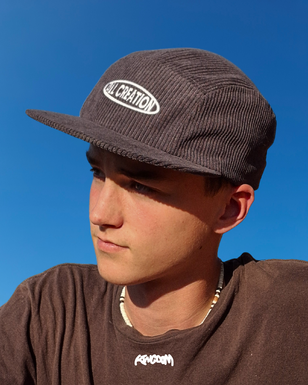 ALL CREATION five panel cap
