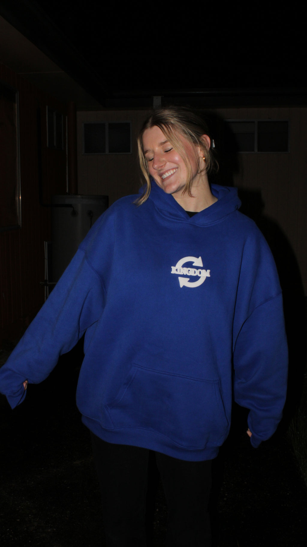 You Have Turned My Life Around - Blue Hoodie